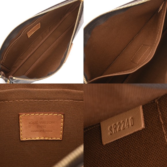 LOUIS VUITTON Multi Pochette Accessoires khaki Green Shoulder Bag - Picture 7 of 9